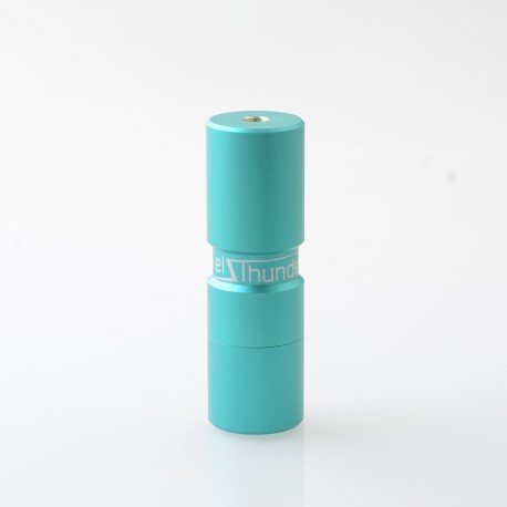 El Thunder Style Hybrid Mechanical Mod - Matte Green, Aircraft Aluminum, 1 x 18650