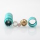 El Thunder Style Hybrid Mechanical Mod - Matte Green, Aircraft Aluminum, 1 x 18650