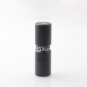 El Thunder Style Hybrid Mechanical Mod - Matte Black, Aircraft Aluminum, 1 x 18650