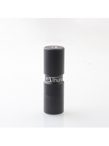 El Thunder Style Hybrid Mechanical Mod - Matte Black, Aircraft Aluminum, 1 x 18650
