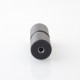 El Thunder Style Hybrid Mechanical Mod - Matte Black, Aircraft Aluminum, 1 x 18650