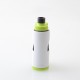 Authentic Eleaf iKonn Total Vape Mod Kit With Ello Mini Tank - White Greenery, 2.0ml, 1 x 18650