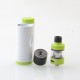 Authentic Eleaf iKonn Total Vape Mod Kit With Ello Mini Tank - White Greenery, 2.0ml, 1 x 18650