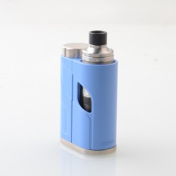 Authentic Eleaf iKonn Total Vape Mod Kit With Ello Mini Tank - Blue Silver, 2.0ml, 1 x 18650