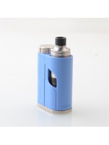 Authentic Eleaf iKonn Total Vape Mod Kit With Ello Mini Tank - Blue Silver, 2.0ml, 1 x 18650