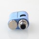 Authentic Eleaf iKonn Total Vape Mod Kit With Ello Mini Tank - Blue Silver, 2.0ml, 1 x 18650