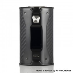 Authentic YiHi SXmini X Class 200W TC VW Variable Wattage Box Mod - Black, 5~200W, 2 x 18650