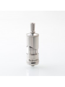 Taifun GT II Style RTA Rebuildable Tank Atomizer - Silver, Stainless Steel, 5.0mL, 23mm Diameter