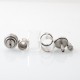 Taifun GT II Style RTA Rebuildable Tank Atomizer - Silver, Stainless Steel, 5.0mL, 23mm Diameter