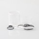 Kayfun V4 Plus Styled 510 RTA Rebuildable Tank Atomizer - Silver, PC+ Stainless Steel, 4.5mL