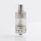 YFTK Phenomenon Zest 2.2 URS Style RTA Rebuildable Tank Atomizer - Silver, 316 Stainless Steel + PC, 4ml, 22mm Diameter