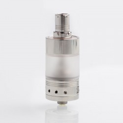 YFTK Phenomenon Zest 2.2 URS Style RTA Rebuildable Tank Atomizer - Silver, 316 Stainless Steel + PC, 4ml, 22mm Diameter