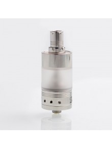 YFTK Phenomenon Zest 2.2 URS Style RTA Rebuildable Tank Atomizer - Silver, 316 Stainless Steel + PC, 4ml, 22mm Diameter