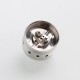 YFTK Phenomenon Zest 2.2 URS Style RTA Rebuildable Tank Atomizer - Silver, 316 Stainless Steel + PC, 4ml, 22mm Diameter