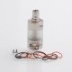 YFTK Phenomenon Zest 2.2 URS Style RTA Rebuildable Tank Atomizer - Silver, 316 Stainless Steel + PC, 4ml, 22mm Diameter