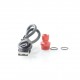 Authentic Veepon Royal V i3 60W AIO Box Mod - Inferno Red, VW 1~60W, 1 x 18650, Compatible with DotAIO tanks, VP60 Chip