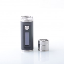 Authentic Ambition Mods Morer 60W SBS Box Mod - Black Silver, VW 1~60W, 1 x 18500 / 18650