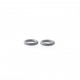 YFTK Five Pawns Style 510 Drip Tip - Silver, Stainless Steel, 25mm