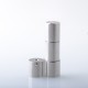 YFTK Pinnacle Colossus Side-by-Side SBS Mechanical Mod - Silver, 1 x 18350 / 18650