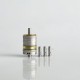 RekaVape Old School Ost R Dama Style MTL RTA Atomizer - Silver, 316SS + PEI, Air Pin 1.0, 1.2, 1.5, 1.8mm, 3.5ml, 22mm Diameter