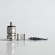 RekaVape Old School Ost R Dama Style MTL RTA Atomizer - Silver, 316SS + POM, Air Pin 1.0, 1.2, 1.5, 1.8mm, 3.5ml, 22mm Diameter