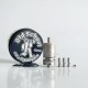 RekaVape Old School Ost R Dama Style MTL RTA Atomizer - Silver, 316SS + PEEK, Air Pin 1.0, 1.2, 1.5, 1.8mm, 4.5ml, 22mm Diameter