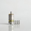 RekaVape Old School Ost R Dama Style MTL RTA Atomizer - Silver, 316SS + PEI, Air Pin 1.0, 1.2, 1.5, 1.8mm, 4.5ml, 22mm Diameter