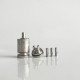 RekaVape Old School Ost R Dama Style MTL RTA Atomizer - Silver, 316SS + PCTG, Air Pin 1.0, 1.2, 1.5, 1.8mm, 4.5ml, 22mm Diameter