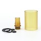 SXK Prime Minister Style RDL RTA Replacement Tank Tube + 510 Drip Tip Kit - Brown, PEI