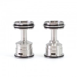 SXK MTL Kit for Prime Minister Style RDL RTA - Freehand + Rhodesian Bell, 7 x Air Pins 0.8 / 1.0 / 1.2 / 1.4 / 1.5 / 1.6 / 1.7mm
