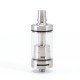 SXK Prime Minister Style RDL RTA Atomizer - Silver, 316SS + Glass, 5.2~5.7ml, Air Pins 2.0, 2.5, 3.0, 3.5, 4.0mm, 22mm Diameter