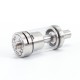 SXK Prime Minister Style RDL RTA Atomizer - Silver, 316SS + Glass, 5.2~5.7ml, Air Pins 2.0, 2.5, 3.0, 3.5, 4.0mm, 22mm Diameter