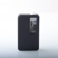 Authentic Veepon Kuka AIO 60W Boro Box Mod Kit - Black, VW 1~60W, 1 x 18650, 0.3 / 0.6ohm, 5ml, VP60 Chip