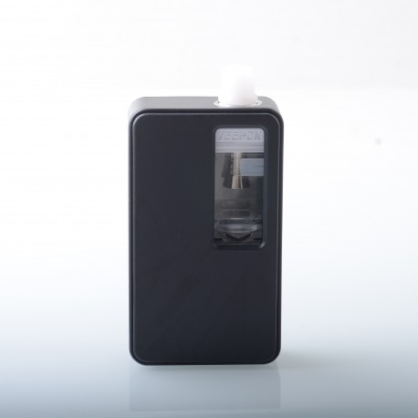Authentic Veepon Kuka AIO 60W Boro Box Mod Kit - Black, VW 1~60W, 1 x 18650, 0.3 / 0.6ohm, 5ml, VP60 Chip