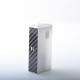 Authentic Veepon Tita AIO 60W All-In-One System - POM White, VW 1~60W, 1 x 18650, VW 1~60W, 0.25ohm / 0.6ohm, 2.7ml