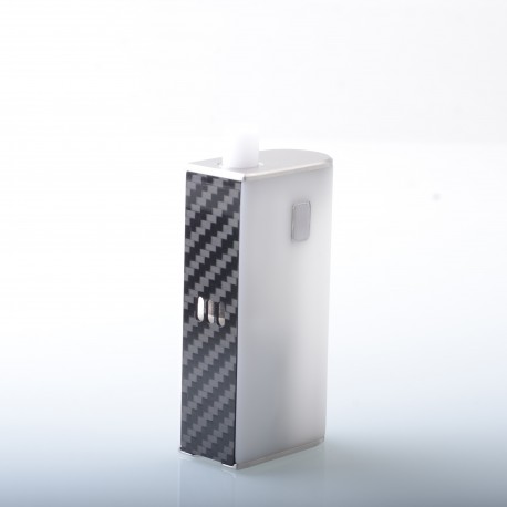 Authentic Veepon Tita AIO 60W All-In-One System - POM White, VW 1~60W, 1 x 18650, VW 1~60W, 0.25ohm / 0.6ohm, 2.7ml