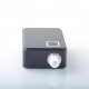 Authentic Veepon Kuka AIO 60W Boro Box Mod Kit - Black, VW 1~60W, 1 x 18650, 0.3 / 0.6ohm, 5ml, VP60 Chip