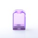 Authentic Veepon Tita X2 Boro Tank for BB / Billet / Boro Mod - Damascus + Purple, Stainless Steel + PCTG
