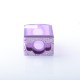 Authentic Veepon Tita X2 Boro Tank for BB / Billet / Boro Mod - Damascus + Purple, Stainless Steel + PCTG