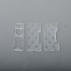 Authentic MK MODS Replacement Panel Plate Doot Kit for Veepon Royal V I3 AIO Mod - Translucent