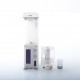 Authentic Veepon Tita AIO 60W All-In-One System - POM White, VW 1~60W, 1 x 18650, VW 1~60W, 0.25ohm / 0.6ohm, 2.7ml