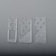 Authentic MK MODS Replacement Panel Plate Doot Kit for Veepon Royal V I3 AIO Mod - Translucent