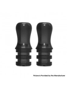 [Ships from Bonded Warehouse] Authentic Lost Vape Thelema Nexus POM Drip Tip - Black (2 PCS)
