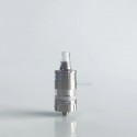 RekaVape By-ka V9+ Plus Style MTL RTA Rebuildable Tank Atomizer - Silver, Nano 3.0ml, Air Pins 1.2 / 1.4 / 1.7mm, 22mm Dia