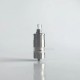 RekaVape By-ka V9+ Plus Style MTL RTA Rebuildable Tank Atomizer - Silver, 5.0ml, Air Pins 1.2 / 1.4 / 1.7mm, 22mm Diameter