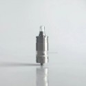 RekaVape By-ka V9+ Plus Style MTL RTA Rebuildable Tank Atomizer - Silver, 5.0ml, Air Pins 1.2 / 1.4 / 1.7mm, 22mm Diameter