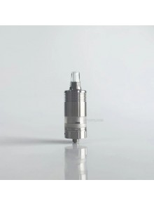 RekaVape By-ka V9+ Plus Style MTL RTA Rebuildable Tank Atomizer - Silver, 5.0ml, Air Pins 1.2 / 1.4 / 1.7mm, 22mm Diameter
