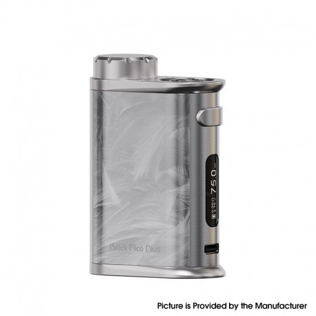 [Ships from Bonded Warehouse] Authentic Eleaf iStick Pico Plus 75W VW Box Mod - Light Grey, 1~75W, TC 100~315'C, 1 x 18650