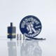 RekaVape Old School Ost R Dama Style MTL RTA Atomizer - Black, 316SS + PEI, Air Pin 1.0, 1.2, 1.5, 1.8mm, 3.5ml, 22mm Diameter