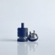 RekaVape Old School Ost R Dama Style MTL RTA Atomizer - Black, 316SS + POM, Air Pin 1.0, 1.2, 1.5, 1.8mm, 3.5ml, 22mm Diameter